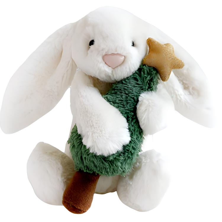 JELLYCAT Shy rabbit, cute plush doll