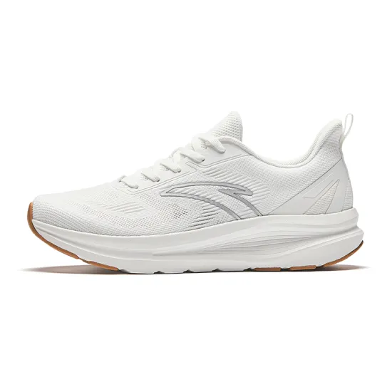 ANTA Running Collection Running Shoes Men Low-Top Papyrus White/Silver