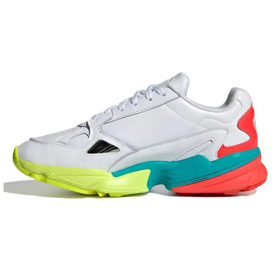 Adidas Originals Falcon Chunky Sneakers Women's Low-top Yellow/green/red/white