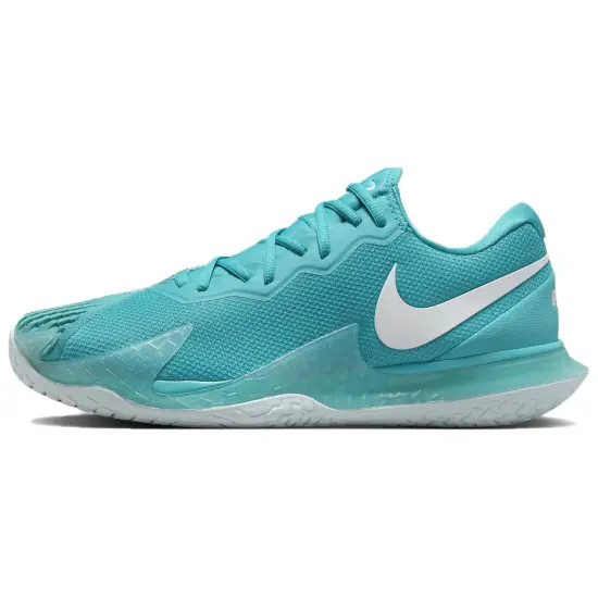 Nike Air Zoom Vapor Cage 4 Rafa Low Top Tennis Shoes Men's Glacier Blue