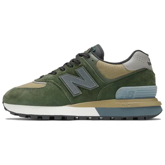Stone Island X New Balance 574 Legacy Dark Green