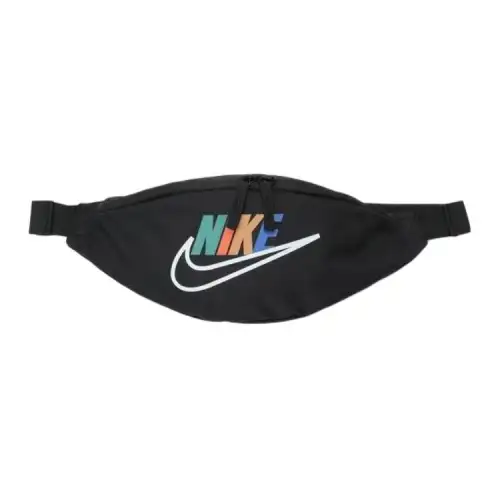 Nike Fabric One Shoulder Crossbody Fanny Pack Regular Unisex Black