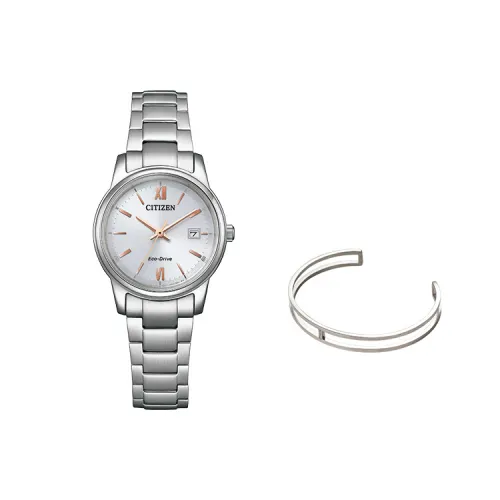 CITIZEN Ecology Drive Collection Light Powered Quartz Movement Stainless Steel Strap Watch