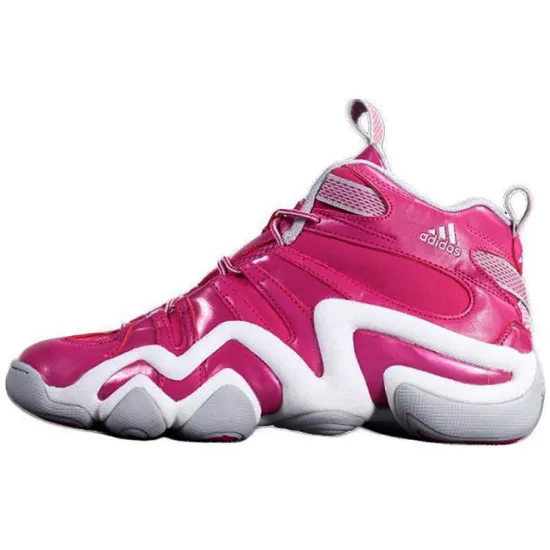 Adidas Crazy 8 Vintage Basketball Shoes Men Mid-Top Red Gray