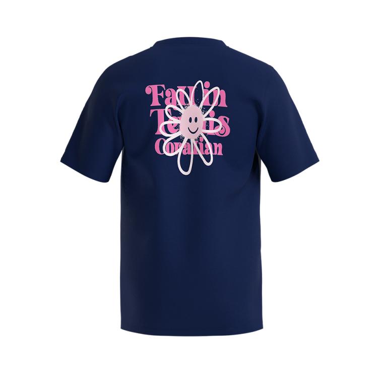 CORALIAN Badminton Jersey Unisex Navy Blue