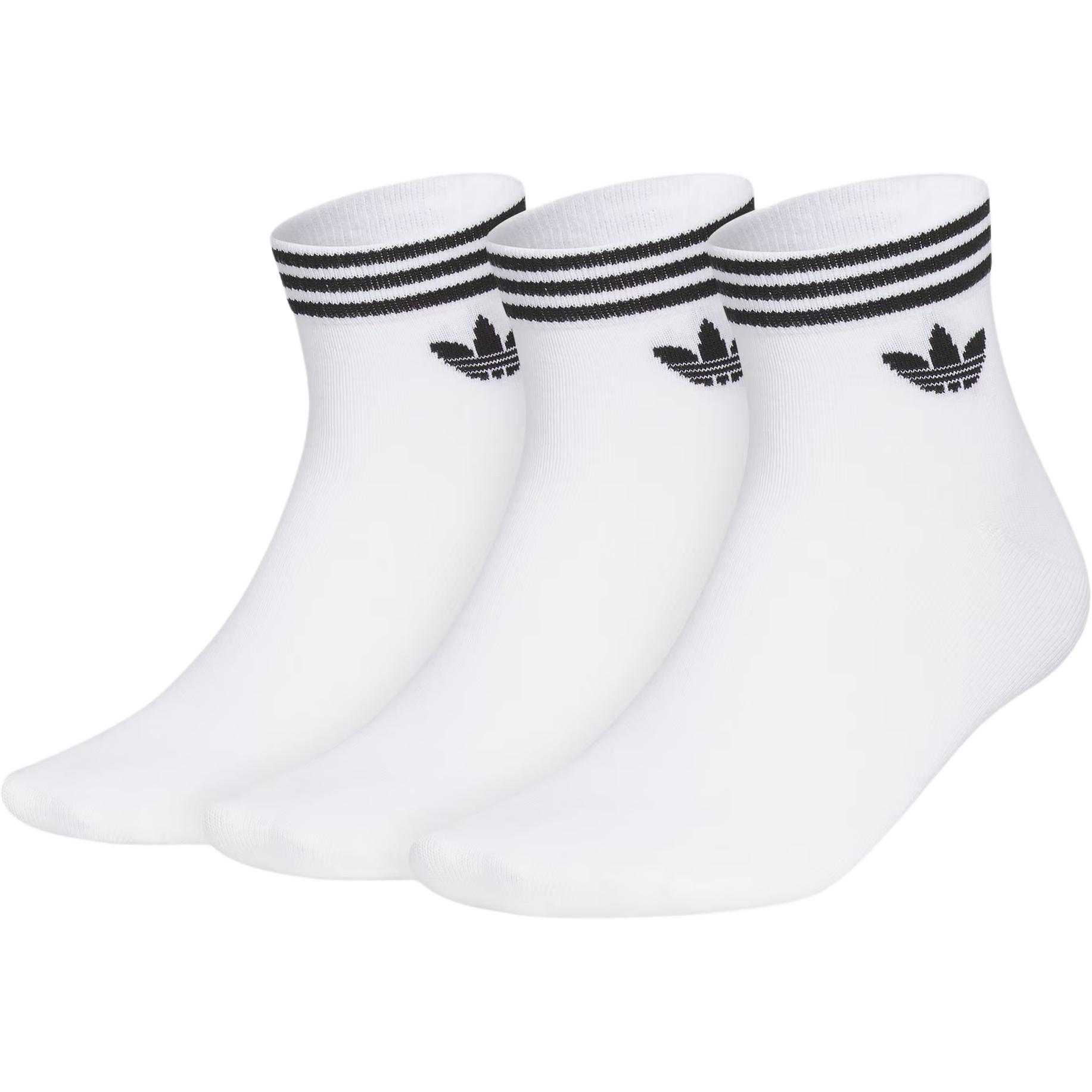 Adidas Originals ORI TREF ANK 3P Ankle Socks Unisex 3 Pack White
