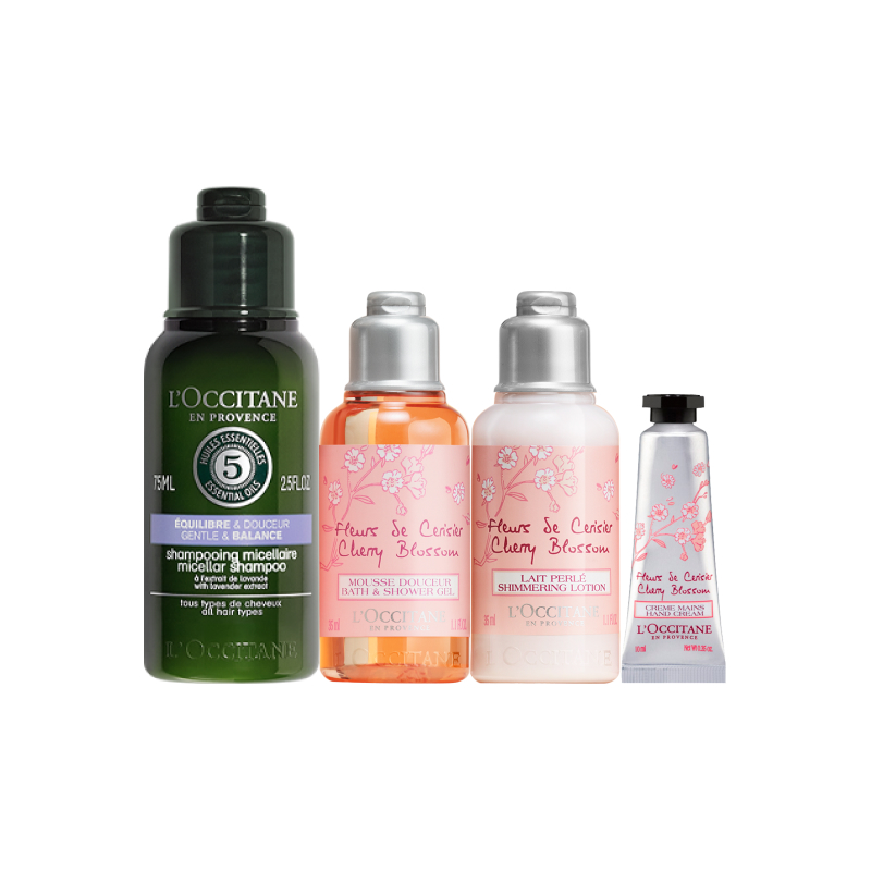 LOCCITANE Sweet fragrant set for traveling