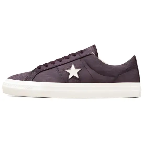 One Star Converse Pro Low 'Washed Canvas - Black Cherry'