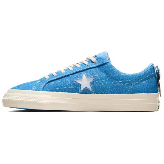 Converse One Star Skateboarding Shoes Unisex Low-top Blue