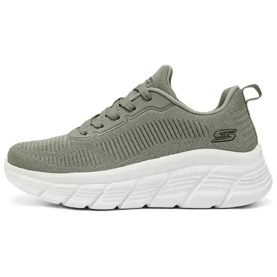Skechers Low-Top Casual Shoes Women's Olive Green