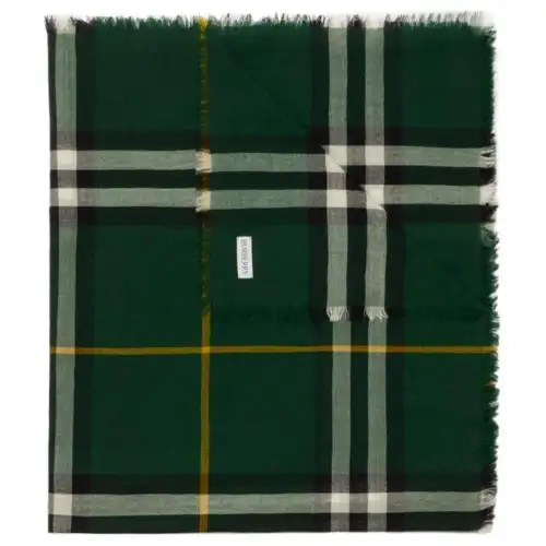 Burberry Check Wool Scarf