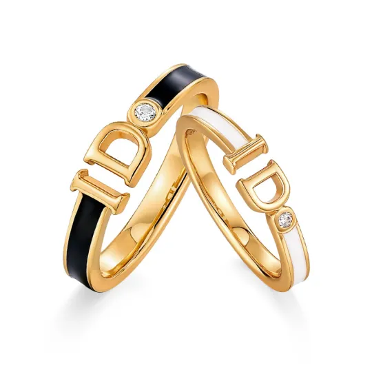 I Do&Co. 925 Sterling Silver, Luxury Design Open Ended Rings Unisex