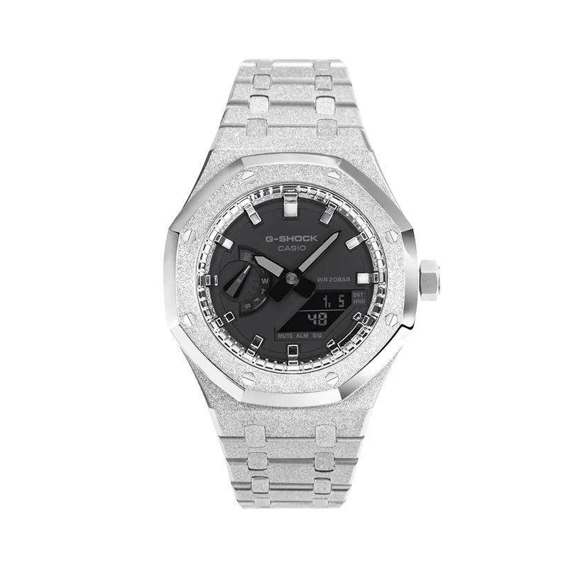 CASIO Unisex Liquid Crystal/Analog Dual Display Series 44.5mm Black Watch