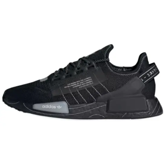Adidas Originals Nmd R1 Black White Stitch