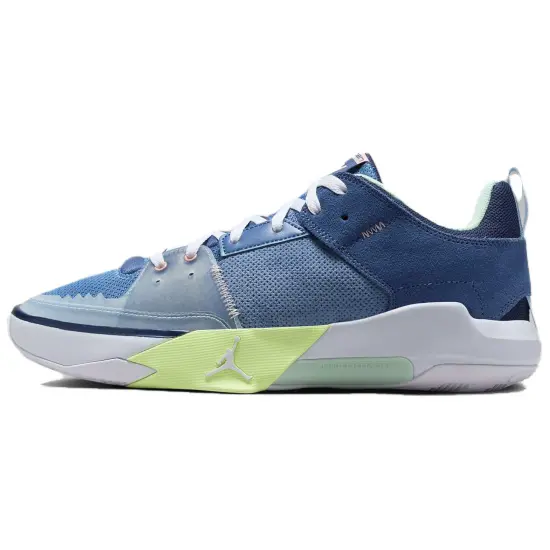 Jordan One Take 5 Basketball Shoes Men Low-top Blue/White/Green
