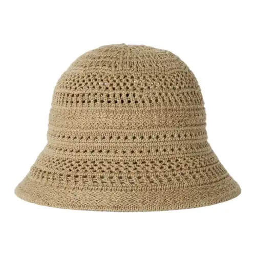 Loro Piana Linen Bucket Hats Men's Light Brown