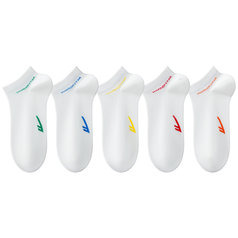Warrior No Show Socks Men’s 5 Pack