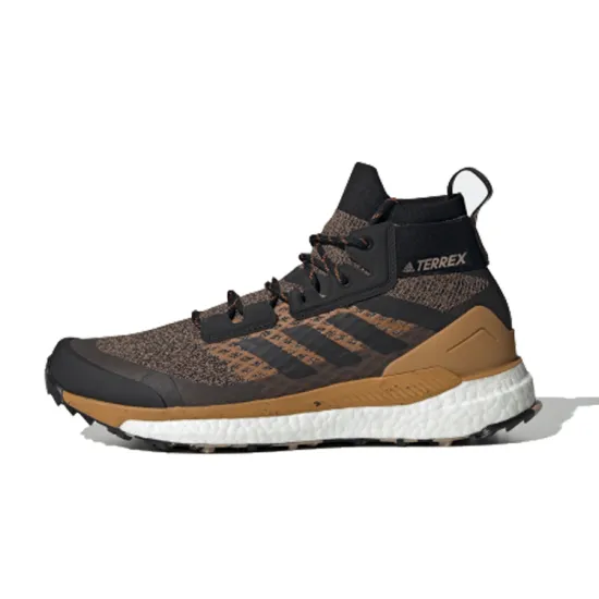 Adidas Terrex Free Hiker Hiking Shoes Men High-top Black/Brown