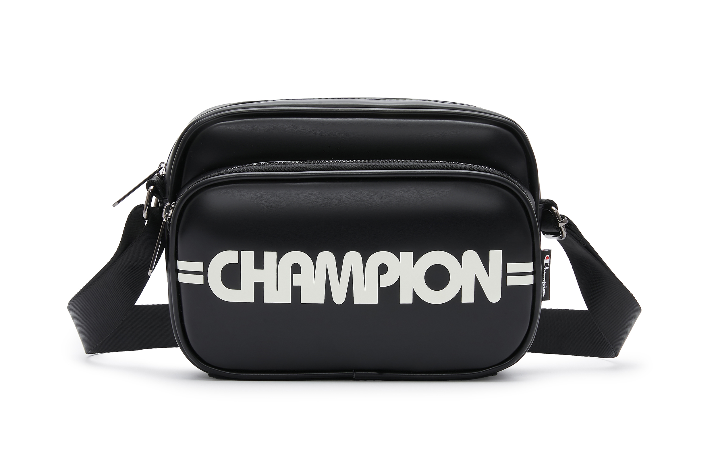 Сумка Champion Shoulder Bag (черно-серая)