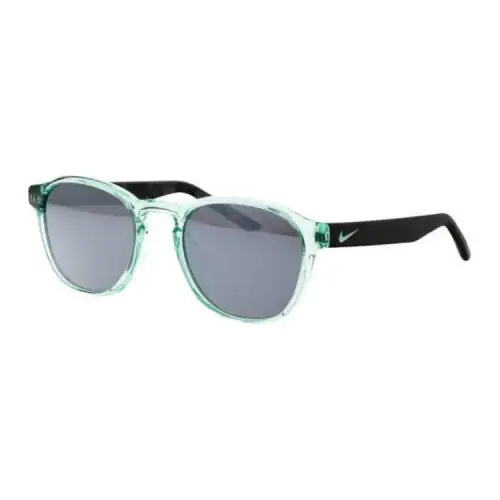 Nike Plastic Round Sunglasses Unisex Green