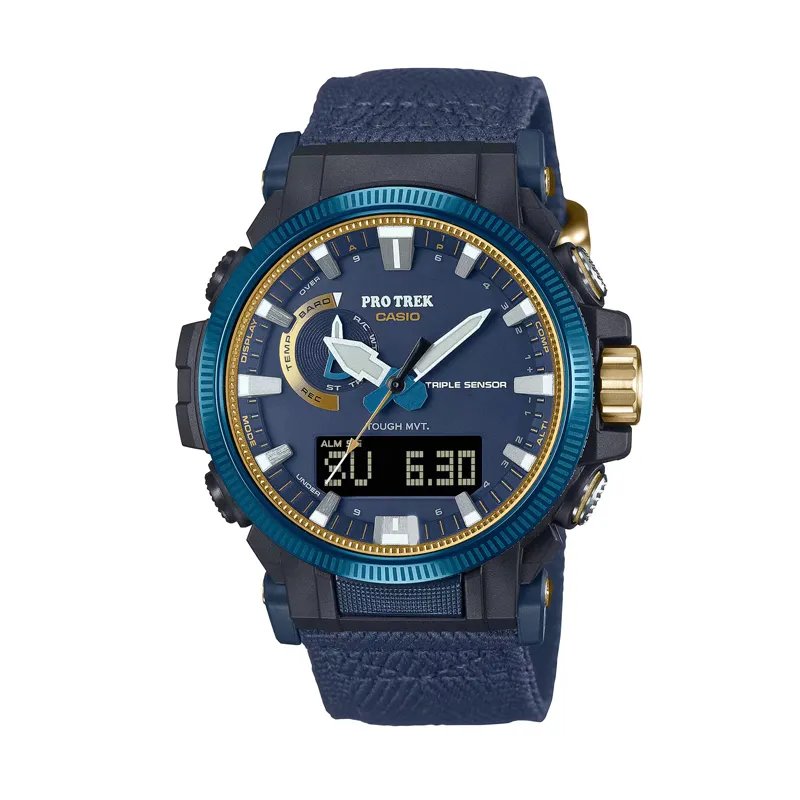 CASIO Unisex PRO TREK Blue Watch PRW-61SS-2