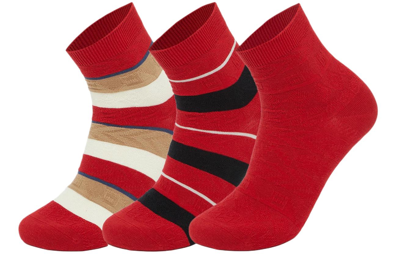 Li Ning Sports Life Collection Crew Socks Unisex 3 Pack