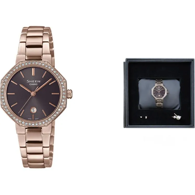 CASIO Women's SHEEN Gray Watch