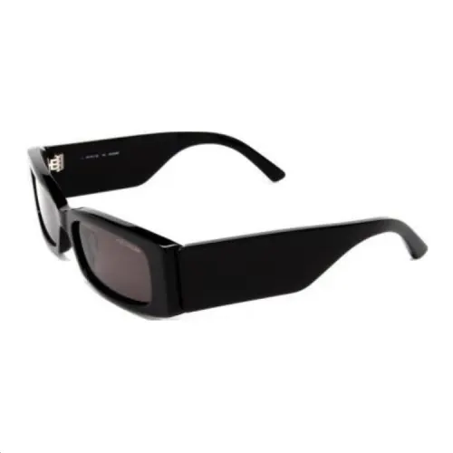 Balenciaga Acetate Rectangular Sunglasses Women's Black