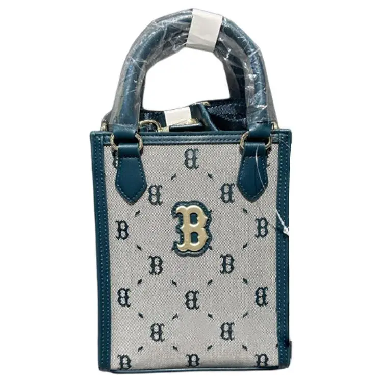 MLB Polyester Shoulder Bag, Crossbody Bag, Handbag Regular Unisex Green