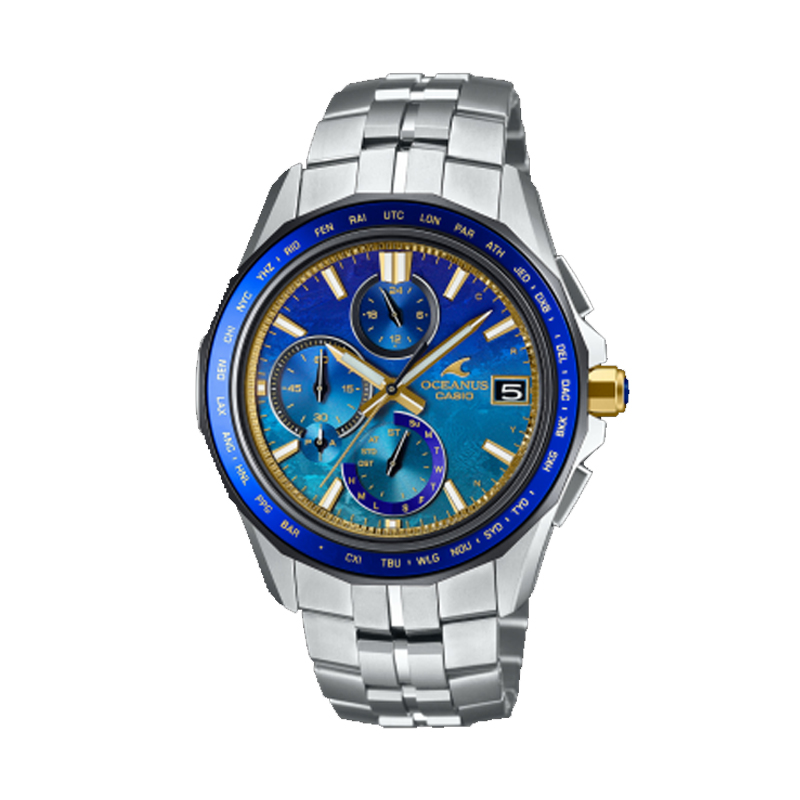CASIO Unisex OCEANUS Blue Watch OCW-S7000SS-2A