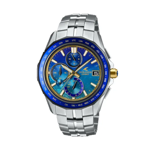CASIO Unisex OCEANUS Blue Watch OCW-S7000SS-2A