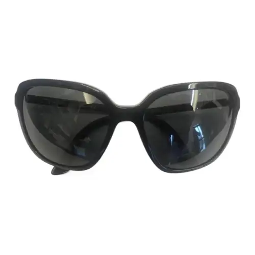 PRADA Irregular Shape Sunglasses Men's Black