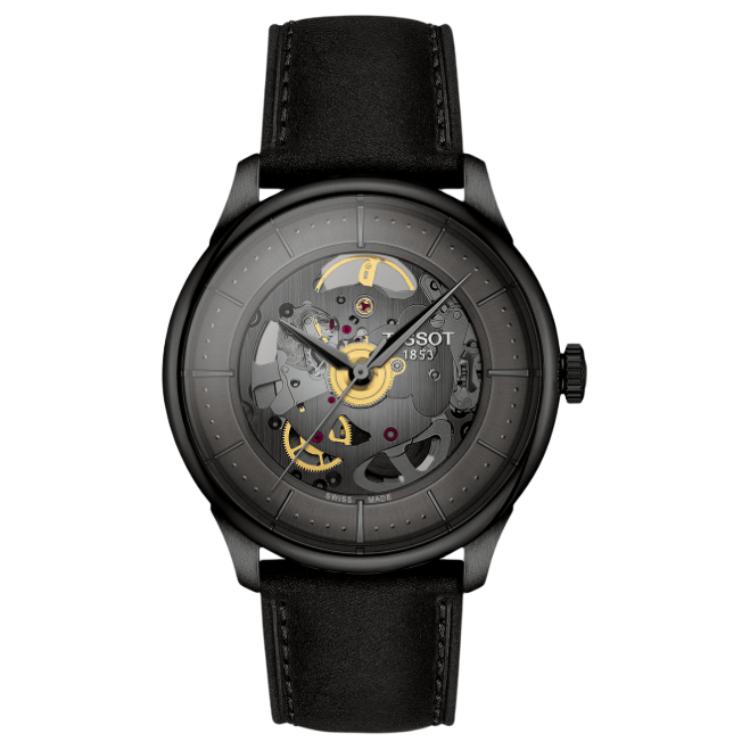 Мужские часы TISSOT Chemin des Tourelles (коричневые)