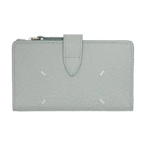 Maison Margiela Calfskin Wallet Men's Gray