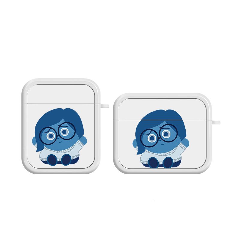 Disney Disney Suitable for Apple/Apple AirPods 1st/2nd/3rd generation/PRO Silicone Transparent Environmentally Friendly Material Wireless Bluetooth Anti-fall Case Trendy Brand Inside Out Series Cute Internet Celebrity Headphone Case