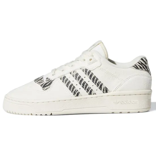 Adidas Originals Rivalry Skateboard Shoes Women's Low-top Black/white