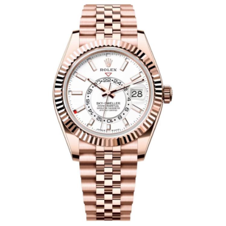 ROLEX Voyager Collection Automatic Mechanical Movement 100m Waterproof Men's Watches Watch 42mm White Dial