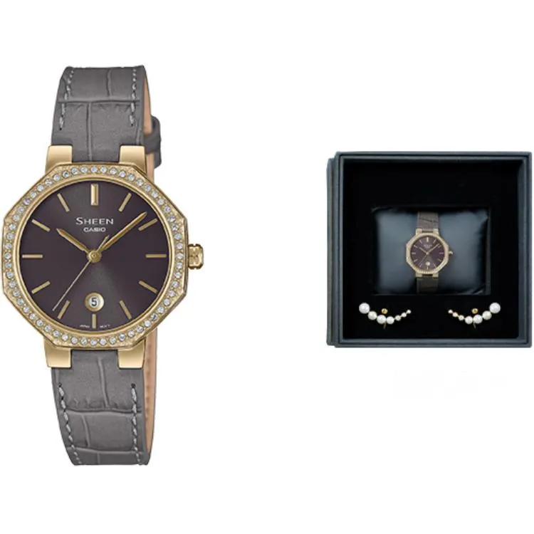 CASIO Women's SHEEN Gray Watch