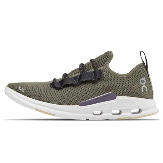 On Cloudeasy Cushioned Slip Resistant Abrasion Resistant Breathable Low Top Casual Shoes Men's Olive Green