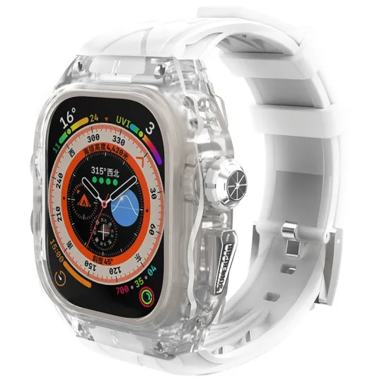 Wepro Watch Band Apple Compatibility Liquid Silicone Material