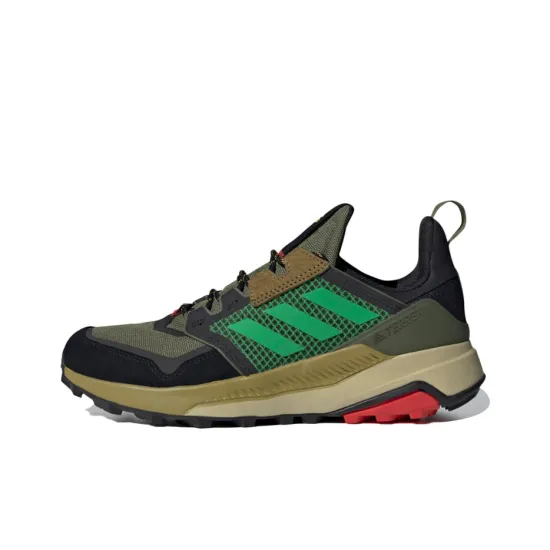 Adidas Terrex Trailmaker Hiking Shoes Men Low-top Emerald/black/brown