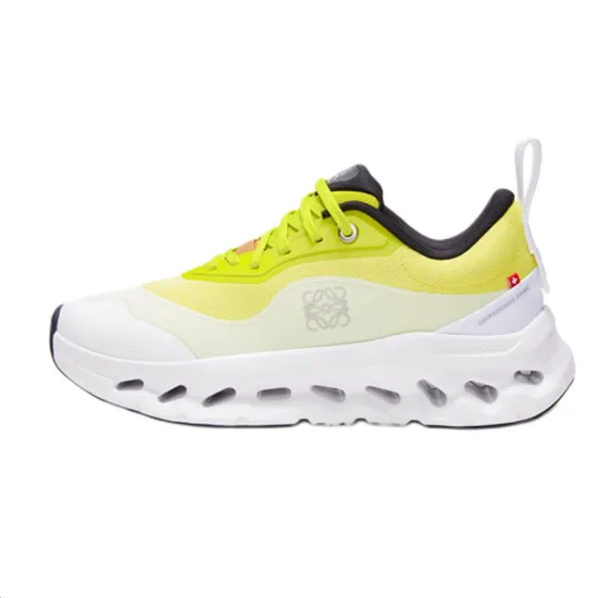 On X LOEWE Cloudtilt 2 Casual Shoes Women's Low-Top Neon Yellow