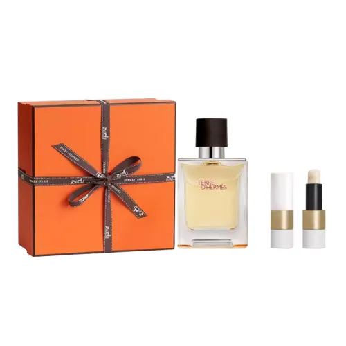 HERMES Men's gift box, perfume, perfumed set, men's style, 50 ml, 3.5g