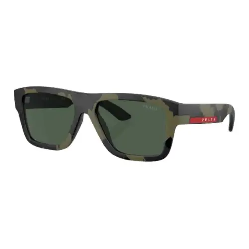 PRADA Linea Rossa Camouflage Square Frame Sunglasses
