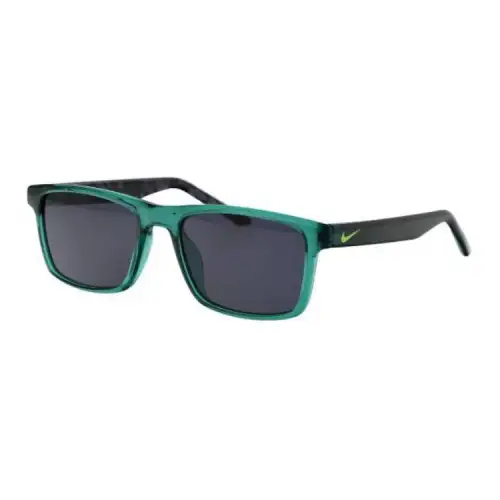 Nike Brand Logo Square Sunglasses Unisex Green