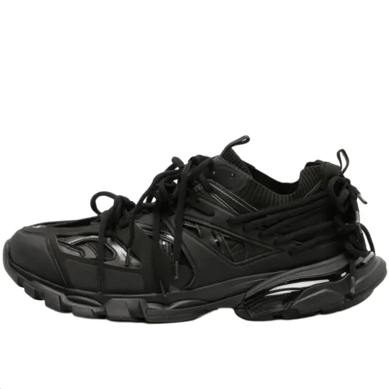 Balenciaga Casual Shoes Men Low-Top Black