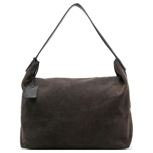THE ROW Calfskin Tote Bag, Shopping Bag, Handbag, Shoulder Bag Men's Black & Brown