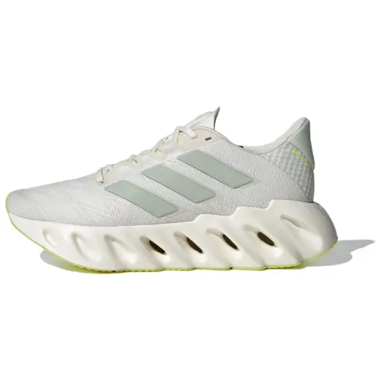 Adidas Switch FWD Running Shoes Women's Low-Top Pink White/Linen Green/Pulse Citrus Green