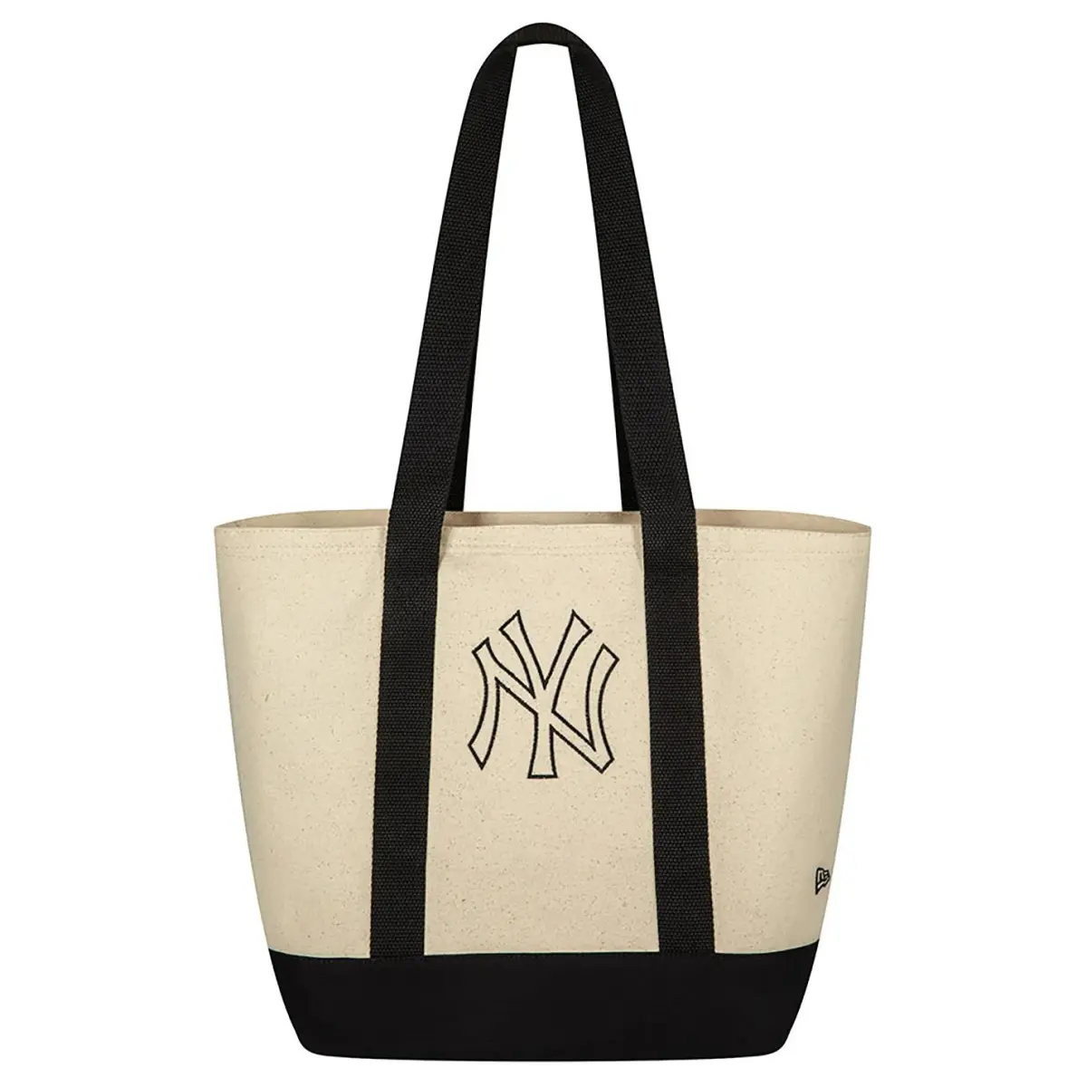 New Era Cotton Tote Bag, Shopping Bag, Shoulder Bag, Handbag Regular Women's Cream