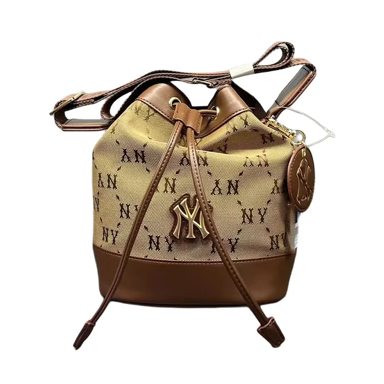 MLB Polyester Crossbody Bags Regular Women's Hazelnut Brown